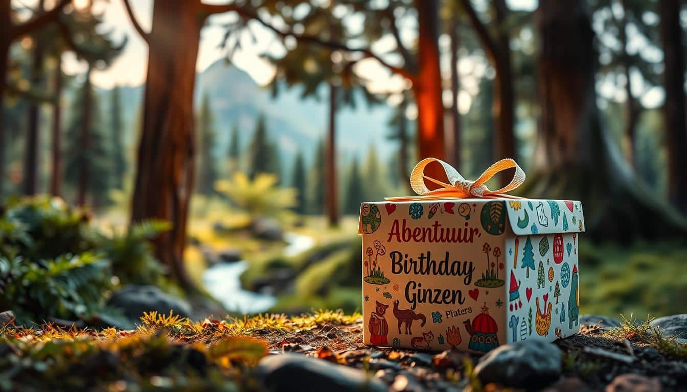 Abenteuer Geburtstag Geschenk