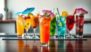Alkoholfreie Geburtstagscocktails