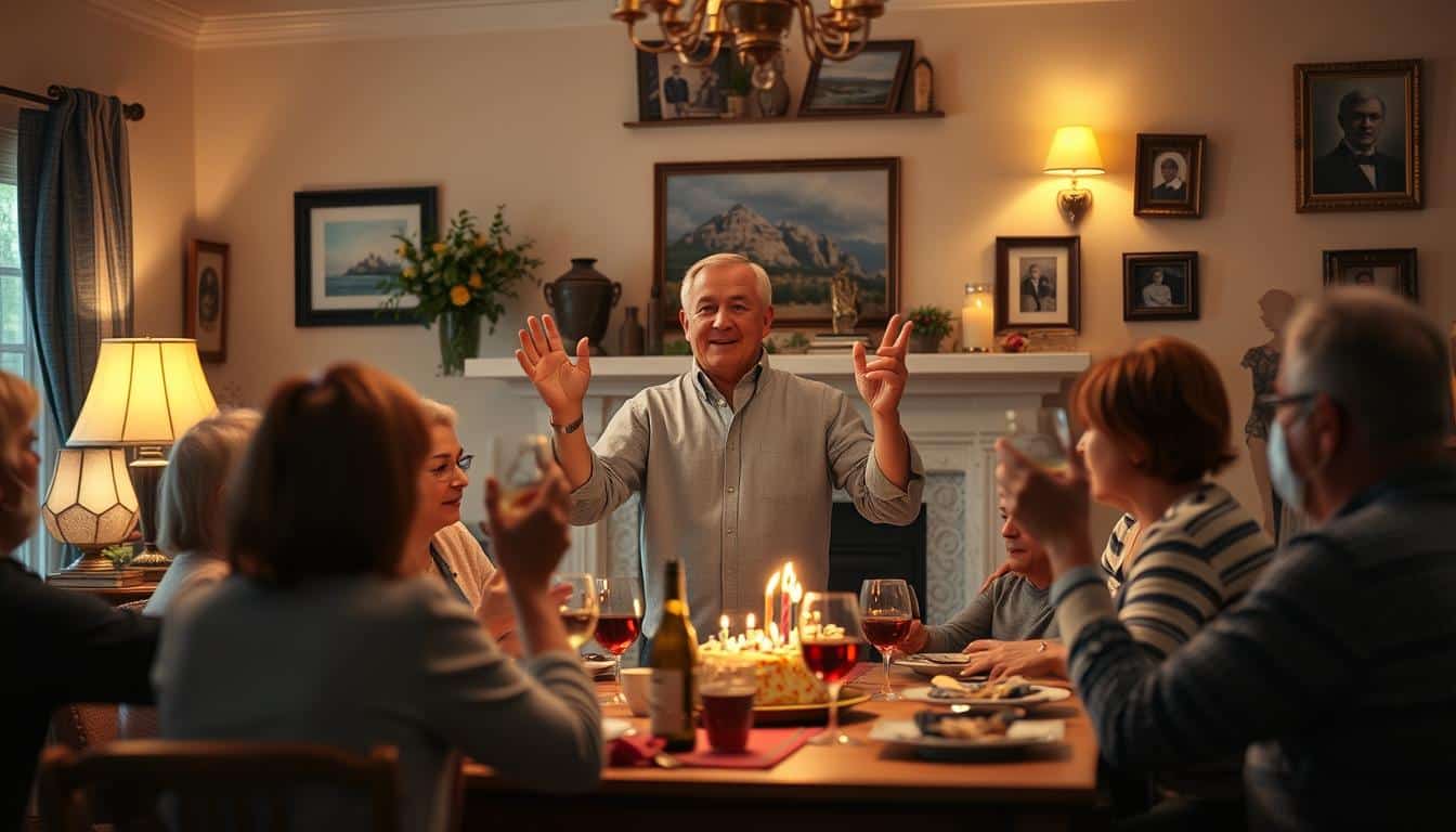 Anfang einer Geburtstagsrede