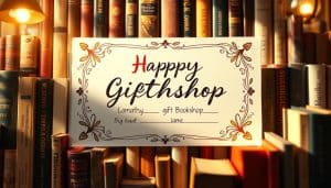 Buchhandlung Gutschein zum Geburtstag