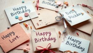 DIY Ideen für Geburtstagskarten mit Text