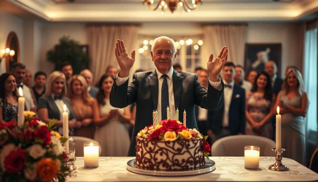 Danksagung eine Geburtstagsrede