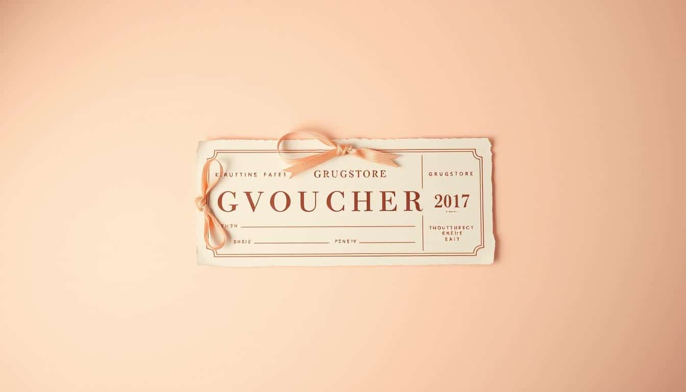 Drogerie Gutschein zum Geburtstag