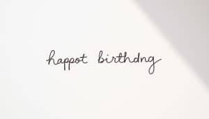 Einfaches Geburtstagslied Text