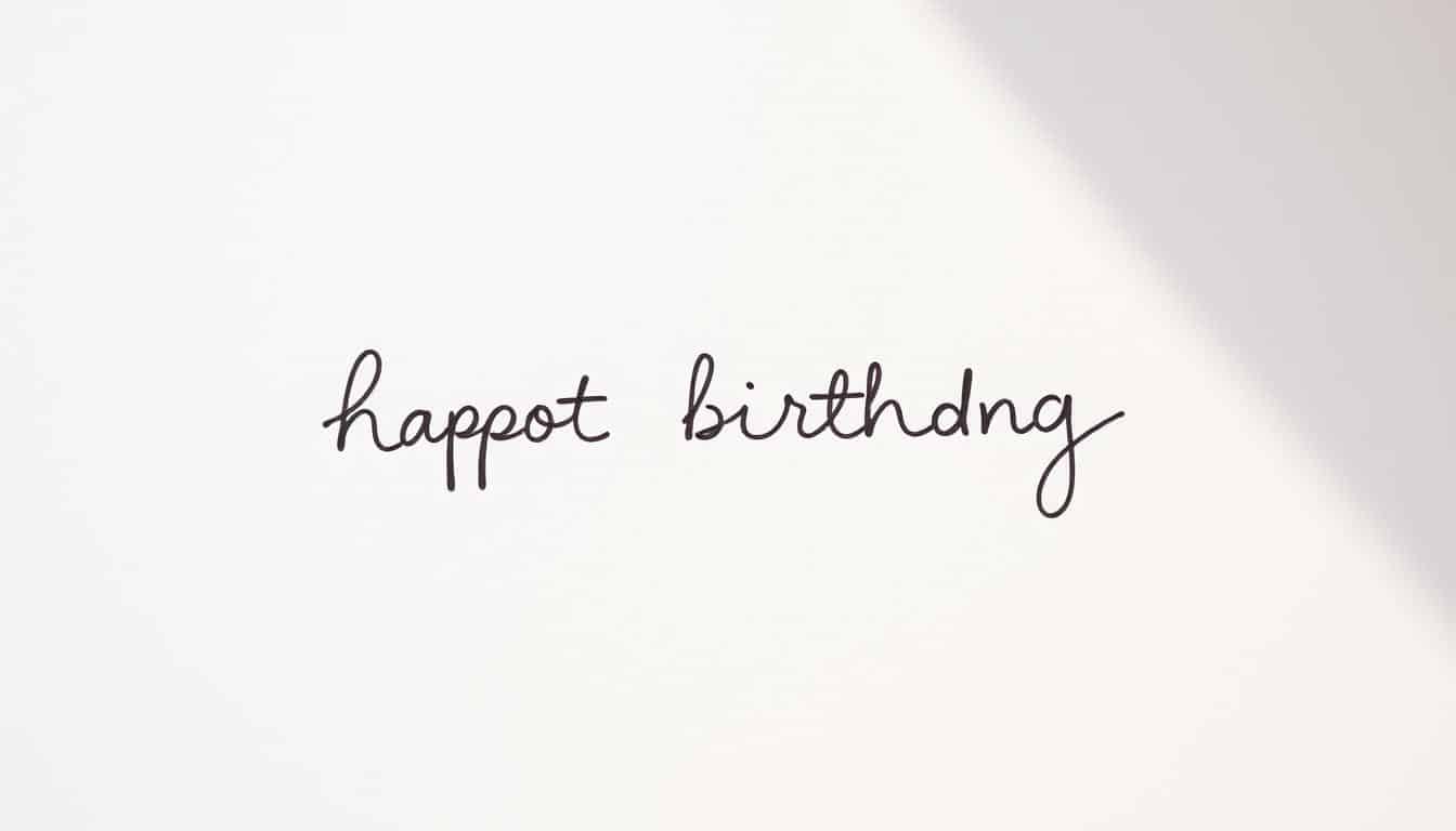 Einfaches Geburtstagslied Text