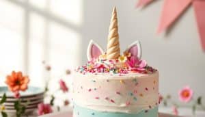 Einhorn Kuchen Geburtstag Rezept