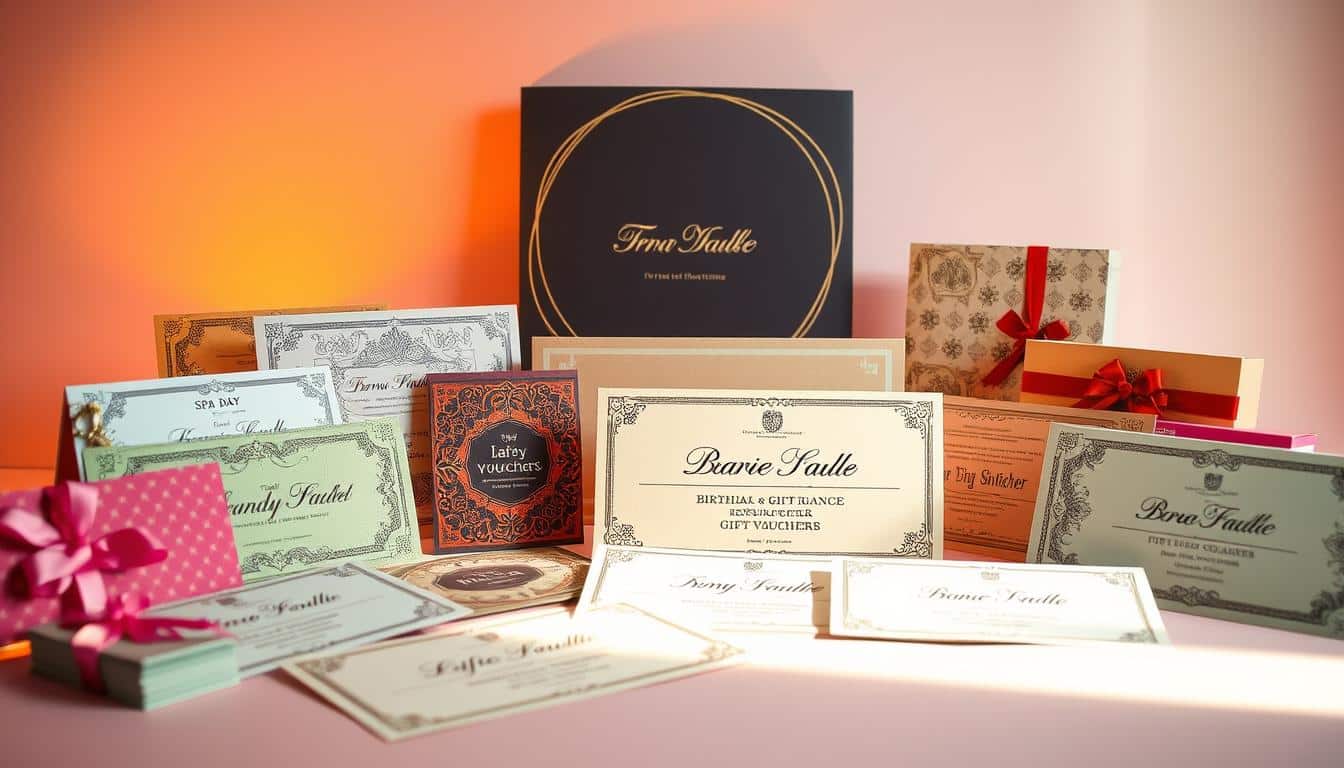 Einzigartige Gutscheine für Geburtstage