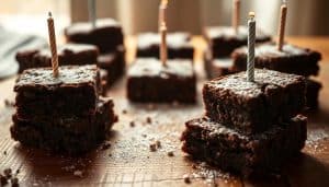 Geburtstag Brownies Rezept