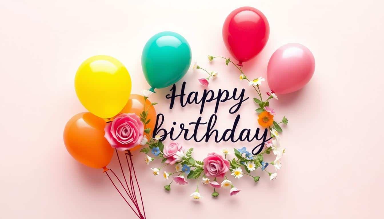 Geburtstagsbild für Einladung