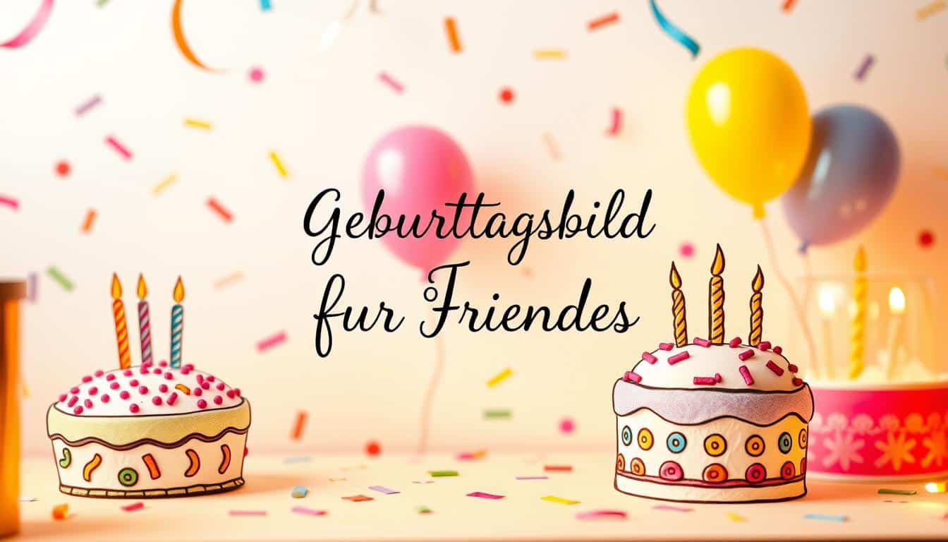 Geburtstagsbild für Freunde
