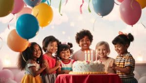 Geburtstagsbild für Kinder