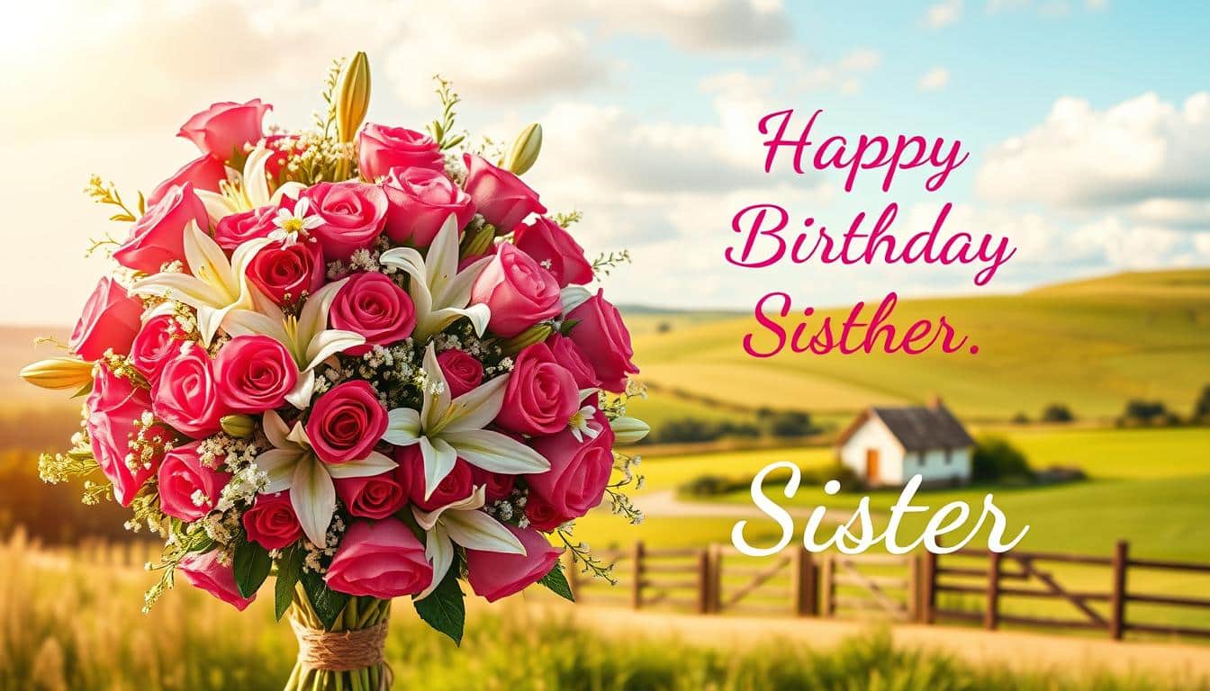 Geburtstagsbild für Schwester