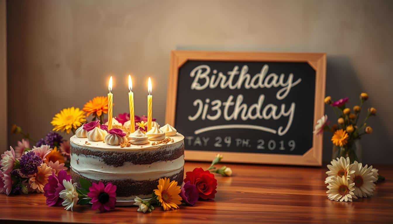 Geburtstagsbild mit Wunschdatum