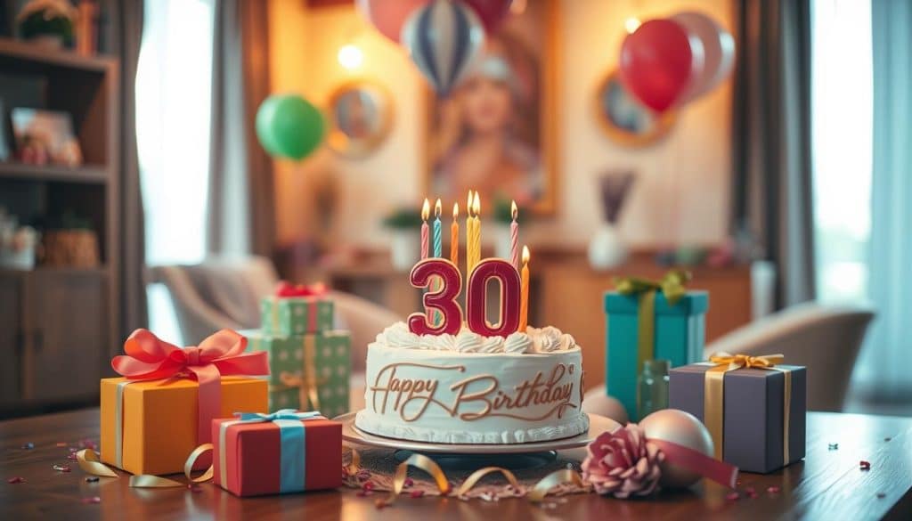 Geburtstagsbild zum 30. Geburtstag