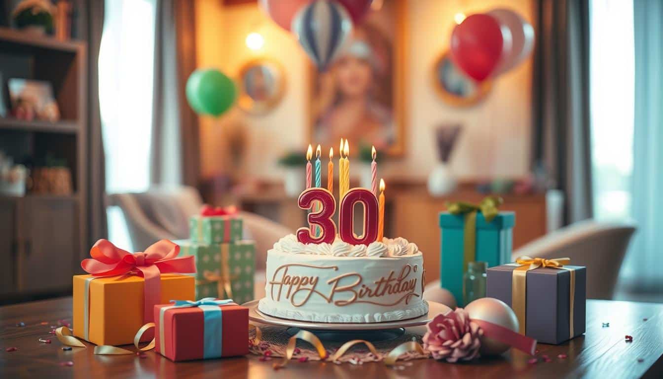 Geburtstagsbild zum 30. Geburtstag
