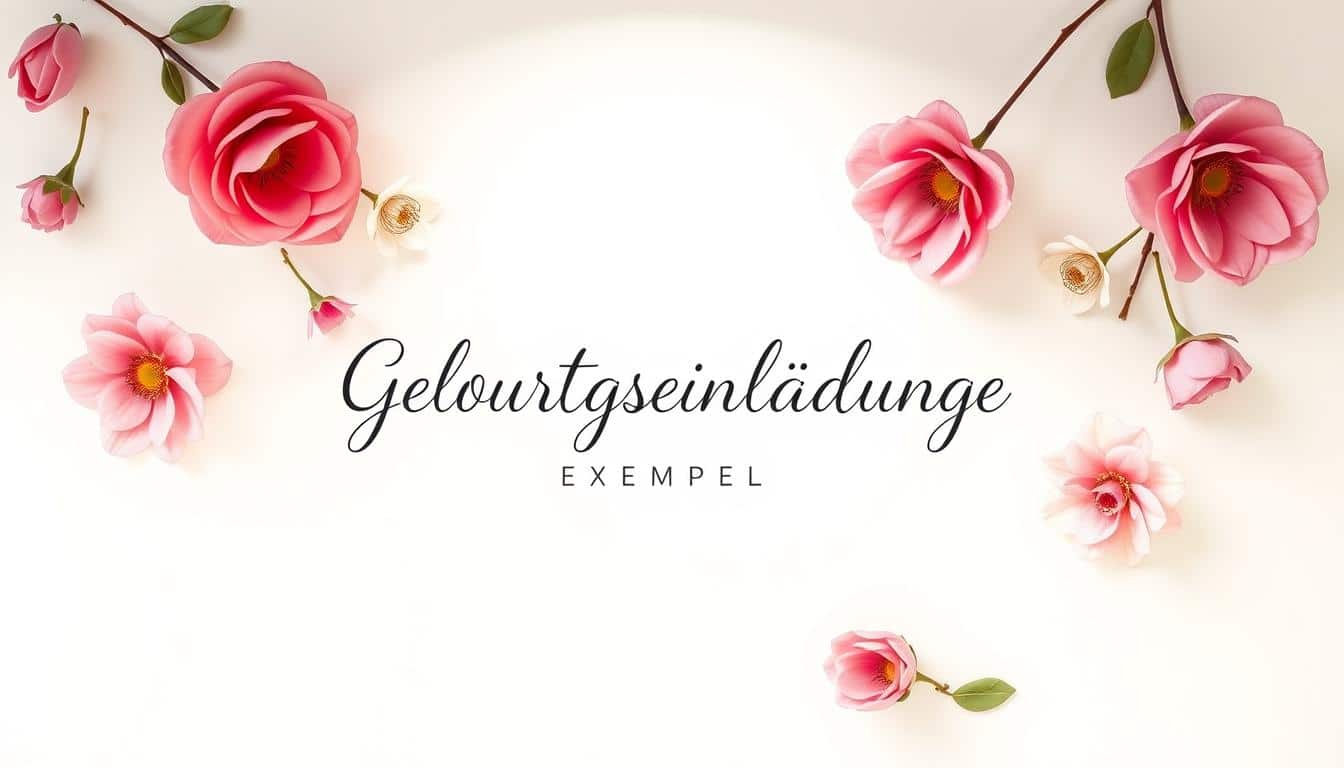 Geburtstagseinladung Beispiel