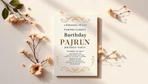 Geburtstagseinladung drucken