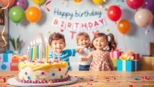 Geburtstagseinladung für Geschwister