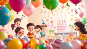 Geburtstagseinladung für Kinder