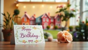 Geburtstagseinladung für den Nachbarn