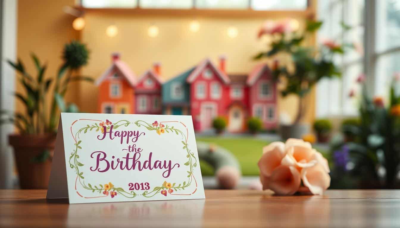 Geburtstagseinladung für den Nachbarn