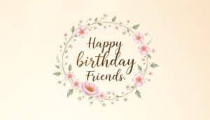 Geburtstagseinladung für die Freundin