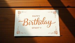 Geburtstagseinladung schreiben