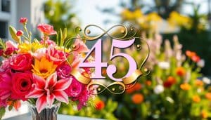 Geburtstagseinladung zum 45. Geburtstag