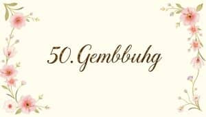 Geburtstagseinladung zum 50. Geburtstag