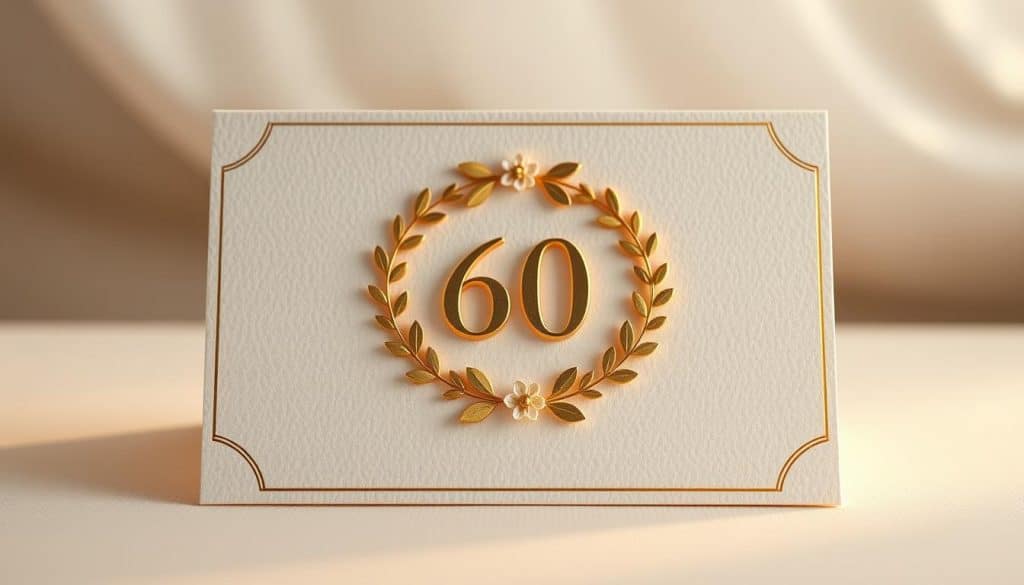 Geburtstagseinladung zum 60. Geburtstag