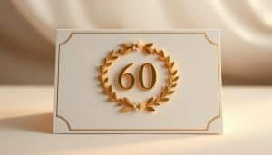 Geburtstagseinladung zum 60. Geburtstag