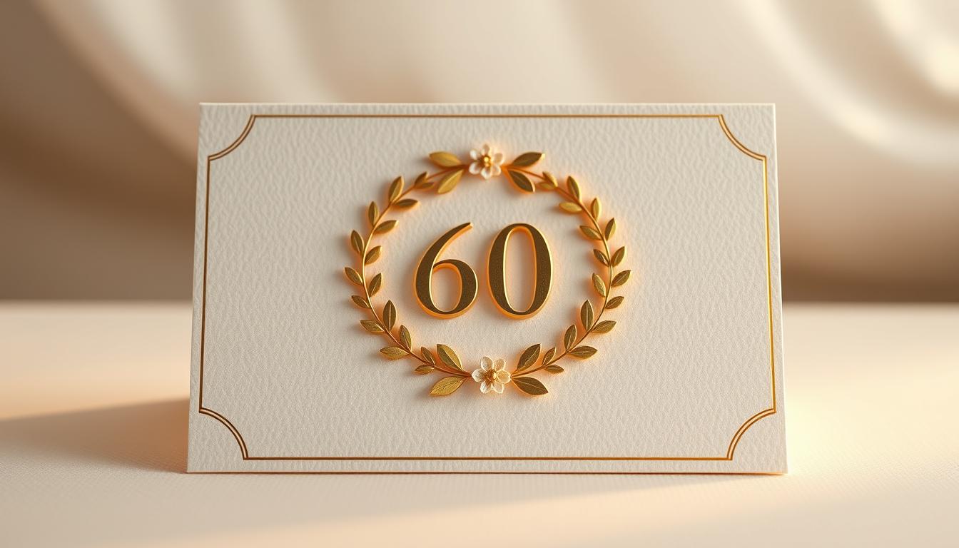 Geburtstagseinladung zum 60. Geburtstag