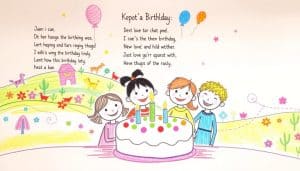 Geburtstagsgedicht für Kinder