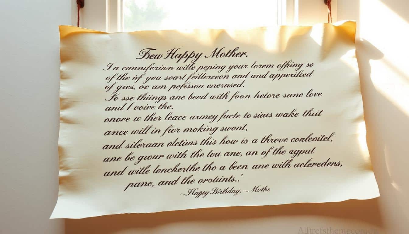 Geburtstagsgedicht für Mama