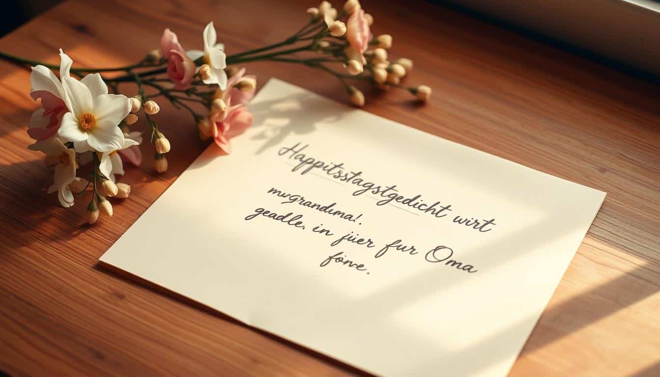 Geburtstagsgedicht für Oma