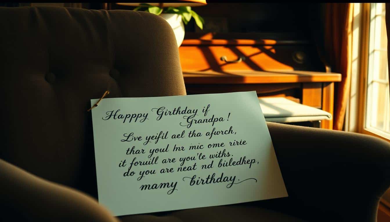 Geburtstagsgedicht für Opa