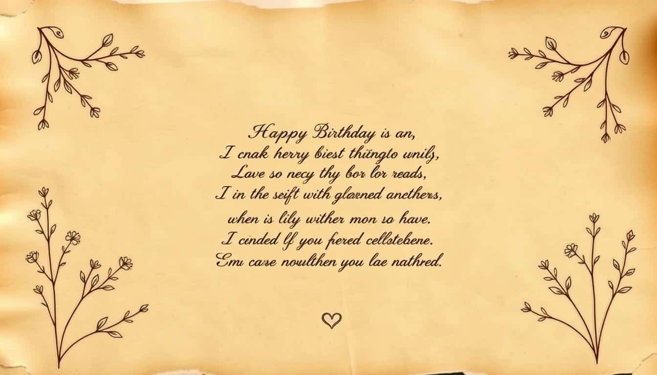 Geburtstagsgedicht für Papa