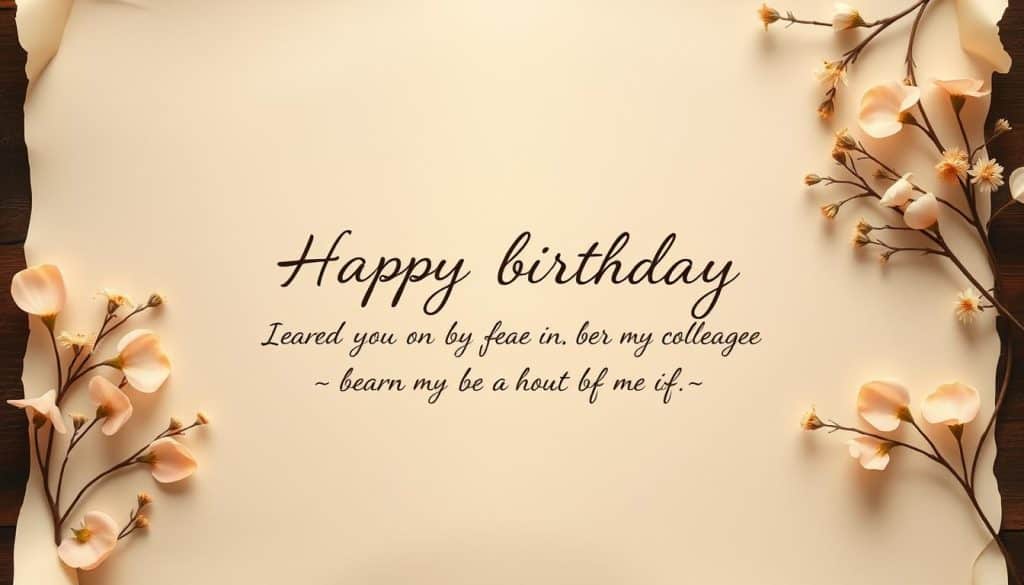 Geburtstagsgedicht für die Kollegin