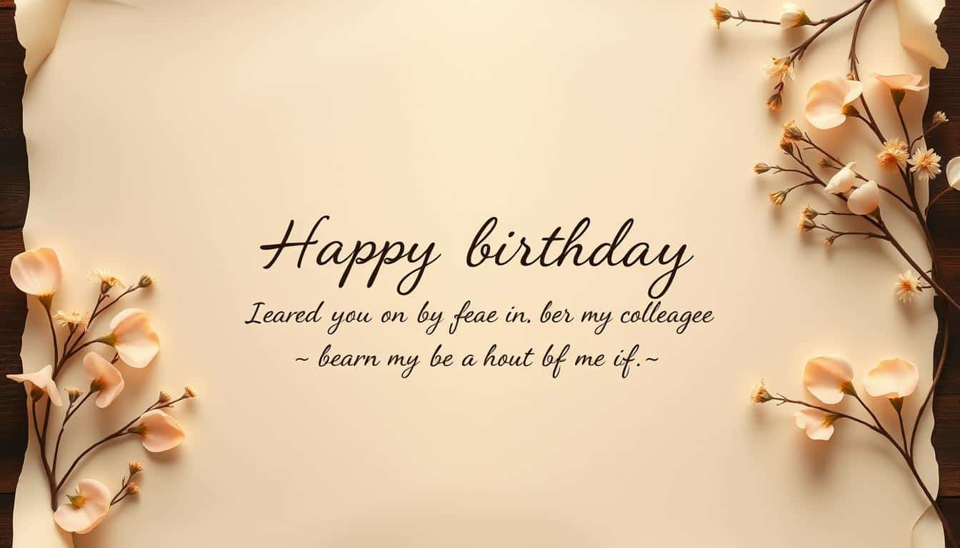 Geburtstagsgedicht für die Kollegin