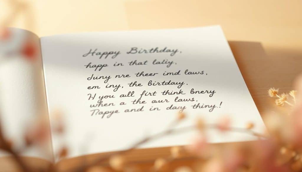 Geburtstagsgedicht für die Schwiegereltern