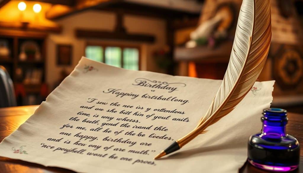 Geburtstagsgedicht für jemanden, der Geburtstag feiert