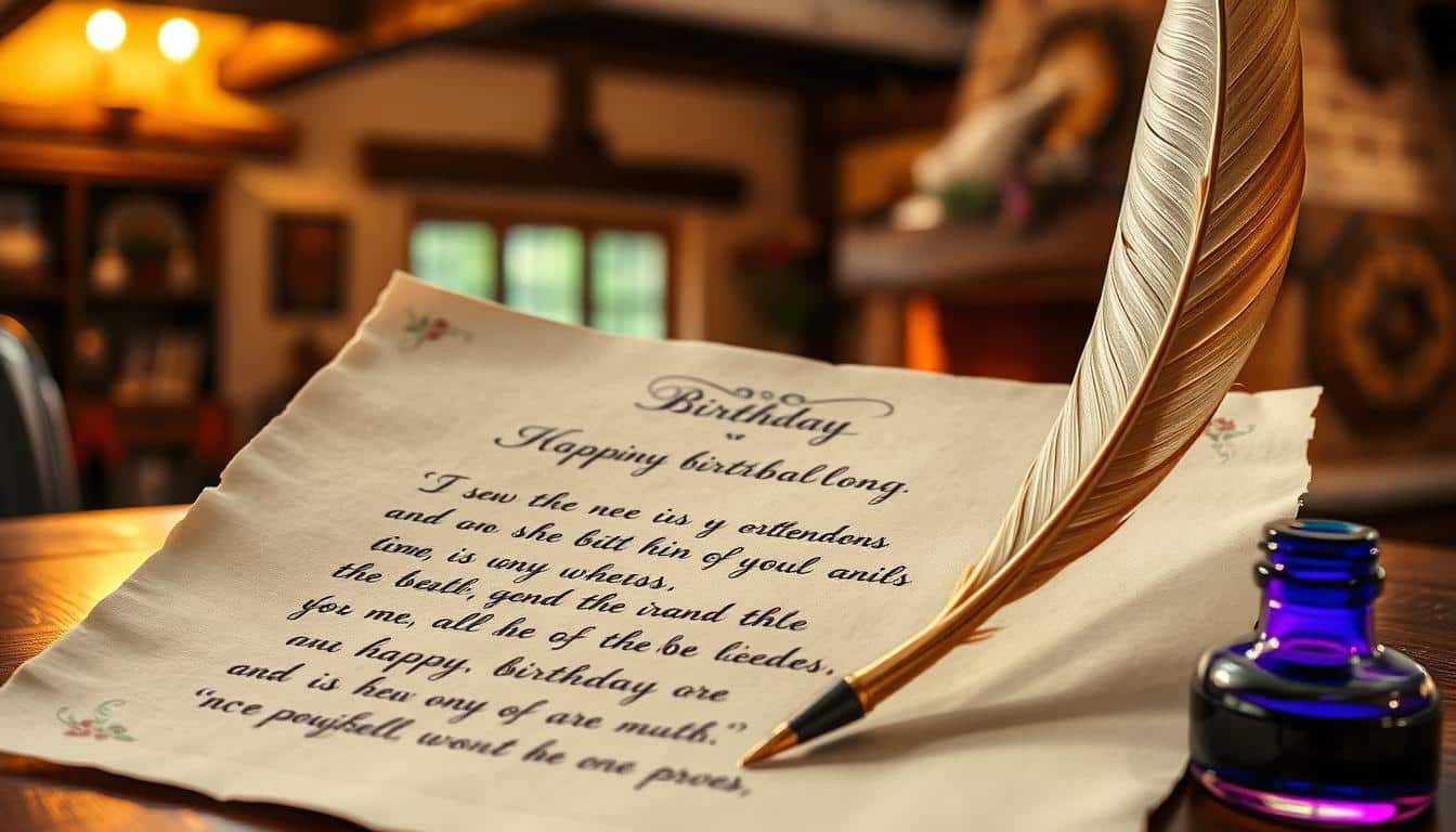 Geburtstagsgedicht für jemanden, der Geburtstag feiert