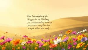 Geburtstagsgedicht für jemanden, der alles hat