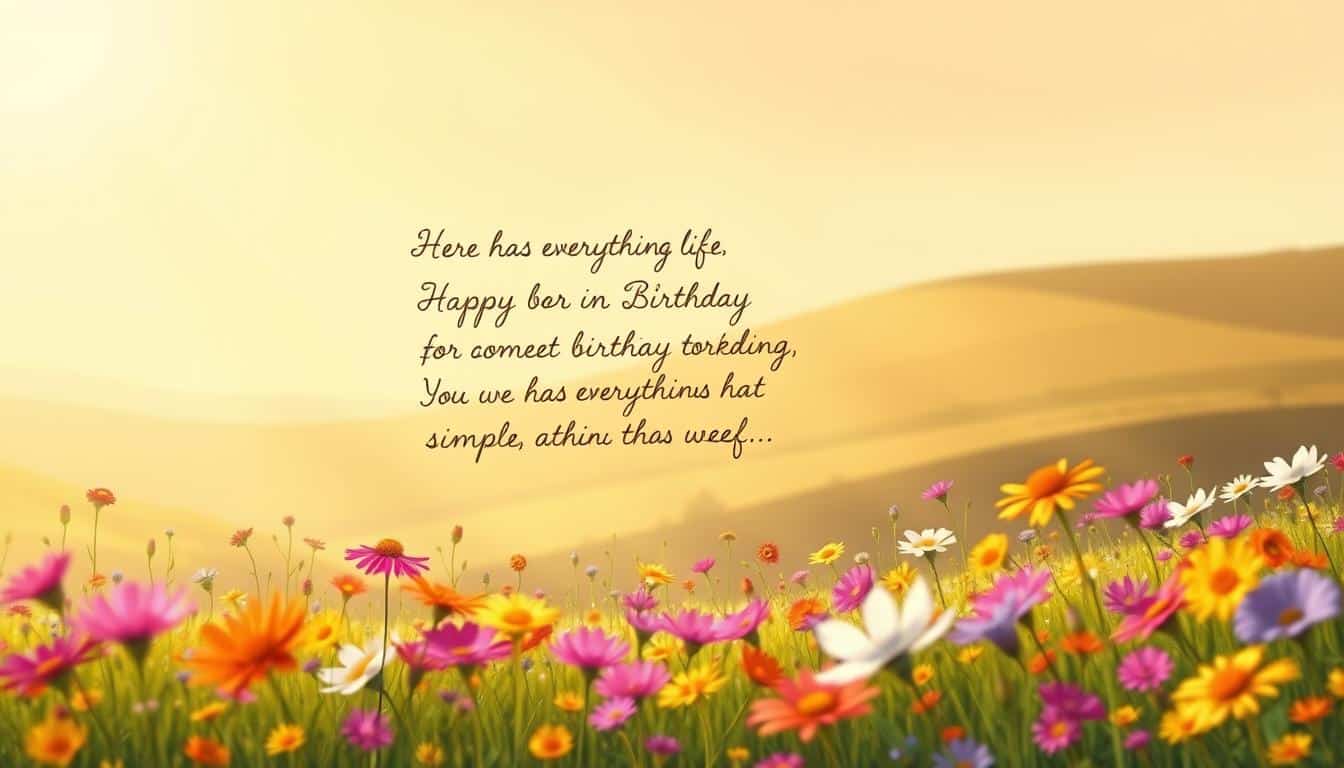 Geburtstagsgedicht für jemanden, der alles hat