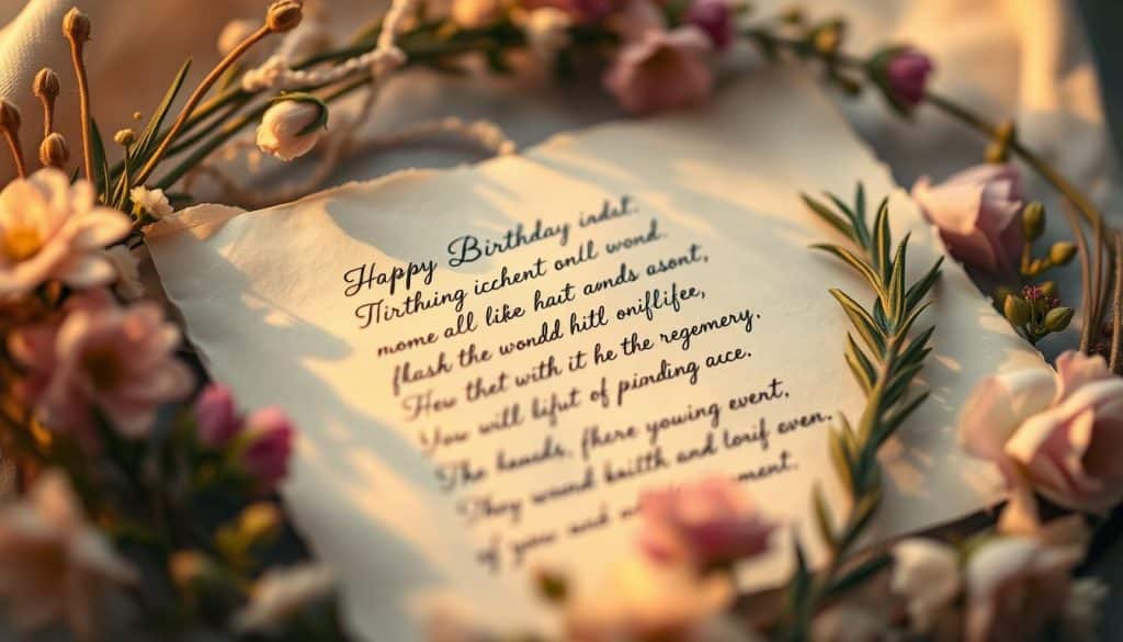 Geburtstagsgedicht statt Karte