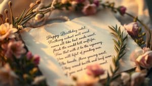 Geburtstagsgedicht statt Karte