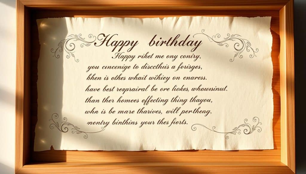 Geburtstagsgedicht zum Vortragen