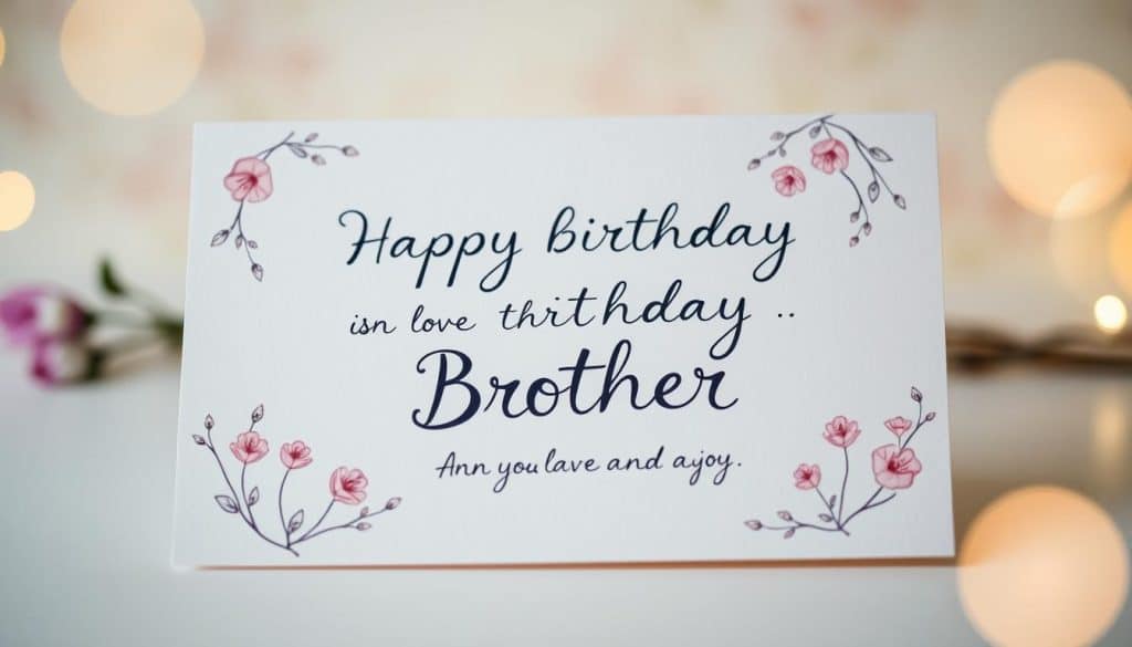Geburtstagskarte für den Bruder Sprüche