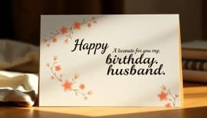 Geburtstagskarte für den Ehemann Sprüche