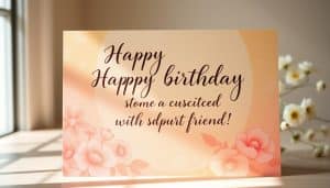 Geburtstagskarte für die Freundin Sprüche